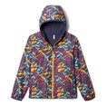 thumbnail image 2 of Youth Uni Pixel Grabber Reversible Jacket, Nocturnal Scrap Floral, Small, 2 of 2