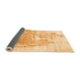 thumbnail image 2 of Ahgly Company Indoor Square Solid Orange Modern Area Rugs, 4' Square, 2 of 4