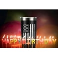 thumbnail image 5 of American Flag Tumbler, 20oz Stainless Steel Insulated Coffee Mug with Lid, Gifts for Men Women, USA Drinking Cup for Fathers Day, 5 of 6