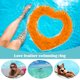 thumbnail image 5 of Anillo De Natación Anillo de natación inflable PVC Love Feather Pool Lifebuoy para fiesta de agua (naranja) Sywqhk Para Estrenar, 5 of 6
