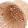 thumbnail image 3 of Hytrove Cesta Beige De Imitación Ratán Con Asa Para Dulces Y Flores En Ceremonias De, 3 of 6