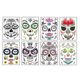 thumbnail image 3 of 1 pieza pegatinas de maquillaje de Halloween pegatinas temporales de Halloween, 3 of 4