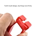 thumbnail image 2 of Glove Clip Hanger Multifuncional Grabber Catcher Abrazadera Herramienta de trabajo de seguridad (Rojo), 2 of 5