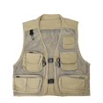 thumbnail image 1 of Men Mesh Photography Vest Multi-pocket Portable Breathable Safety Waistcoat, 1 of 5