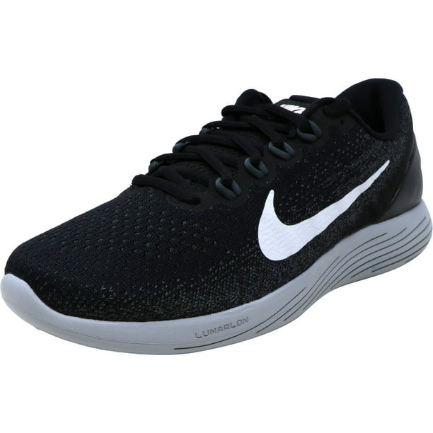 Handig Mentaliteit afwijzing Nike Men's Lunarglide 9 Black / White Dark Grey Ankle-High Running - 9M -  Walmart.com