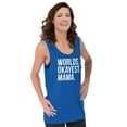thumbnail image 4 of Worlds Okayest Mama Mothers Day Mom Tank Top Tee Shirt Women Brisco Brands X, 4 of 5
