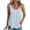 Light Blue, variant on Staron Women's Spring Summer Eyelet Embroidery Tank Top Casual Loose Round Neck Sleeveless Blouse with Print Fashion Trendy Vacation Beach, Light Blue M