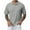 Gray, variant on Ashirexll Mens T-shirts, Big and Tall Shirts for Men, Summer Casual Turndown Collar Short Sleeve Solid Color Fashion T-Shirts