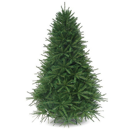 7.5' Pre-Lit Mountain Balsam Fir Christmas Tree, Clear Lights