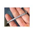 thumbnail image 2 of 10 Ct Lab-Created Diamond Tennis Bracelet 14K White Gold 7", 2 of 2
