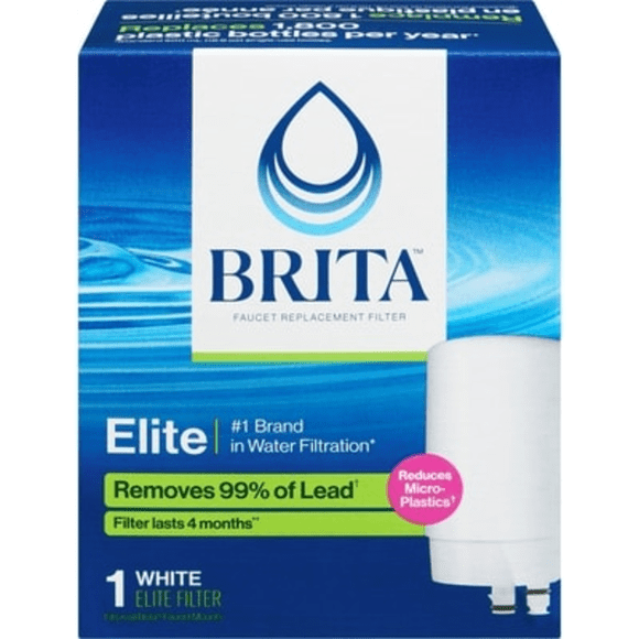 Brita Filtre de Robinet Blanc