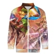 thumbnail image 4 of The Legend of Zelda Link's Awakening Fashion Jacket Mens Windbreaker Coat Lightweight Zipper Clothes Streetwear Bomber Outerwear Jackets, 4 of 7