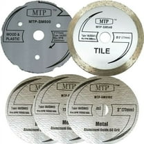 MTP 5x 3" Wood Plastic Metal Masonry Blade For Rigid PSBCS02 Milwaukee 2522-20 3" Cut off Tool Dremel Saw Max