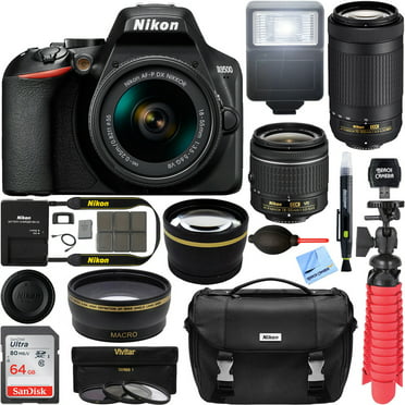 Nikon D3500 W/ AF-P DX Nikkor 18-55mm f/3.5-5.6G VR Black