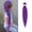 1PACK, variant on Purple Braiding Hair Extensions,Pre Stretched Synthetic Purple Braiding Braiding Hair Extensions For Braids, Purple Hair Extensions For Stage Party Halloween Costume,1pack,24inch