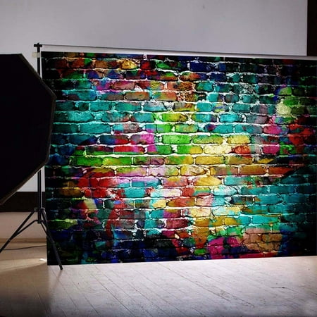 Image of Vinyl Wood Wall Floor Photography Studio Prop Backdrop Background 5x3FT E