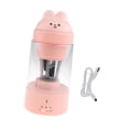 thumbnail image 4 of Sacapuntas automático de lápices eléctrico, juguete educativo, sacapuntas para niños de fácil uso, equipo de papelería para aula, rosa, 4 of 8