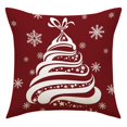 thumbnail image 5 of JLFNYA Pillow Covers,Pillow Protector Clearance!4Pc Christmas Print Pillowcase Linen Sofa Cushion Cover Home Decor Cushion Cover Family Pillowcase, 5 of 8