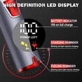 thumbnail image 4 of FADEKING&Acirc;&reg; Professional Hair Clippers for Men - Cordless Barber Clippers for Hair Cutting, Rechargeable Hair Beard Trimmer with LED Display & Quality Travel Storage C, 4 of 6