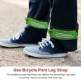 thumbnail image 2 of Correa para Pierna de Pantalón de Bicicleta Uxcell [4PCS] - Bandas de Pantalón de Seguridad para Ciclismo y Trote y Acampada - [Verde-11.4 IN] Correas de Pierna de Bicicleta, 2 of 6