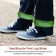 thumbnail image 2 of Correa para Pierna de Pantalón de Bicicleta Uxcell [2PCS] - Bandas de Seguridad para Pantalones para Ciclismo, Trotar y Acampar - [Verde-11.4 IN] Correas para Pantalones de Tobillo de Bicicleta, 2 of 6