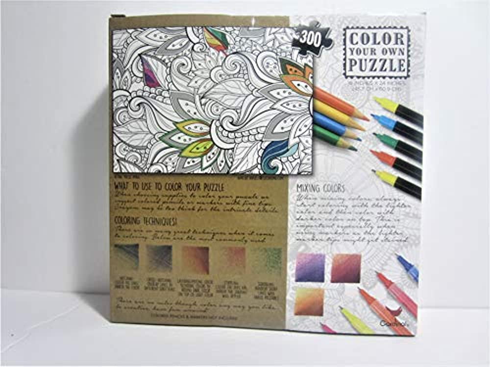 Color Your Own Puzzle Qty 1 Walmart Com Walmart Com