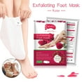 thumbnail image 3 of Aliver Rose Exfoliating Foot Masks,Foot Peel Mask 5 Pack, Moisturise,Nourish Your Foot for Women Mom, 3 of 10