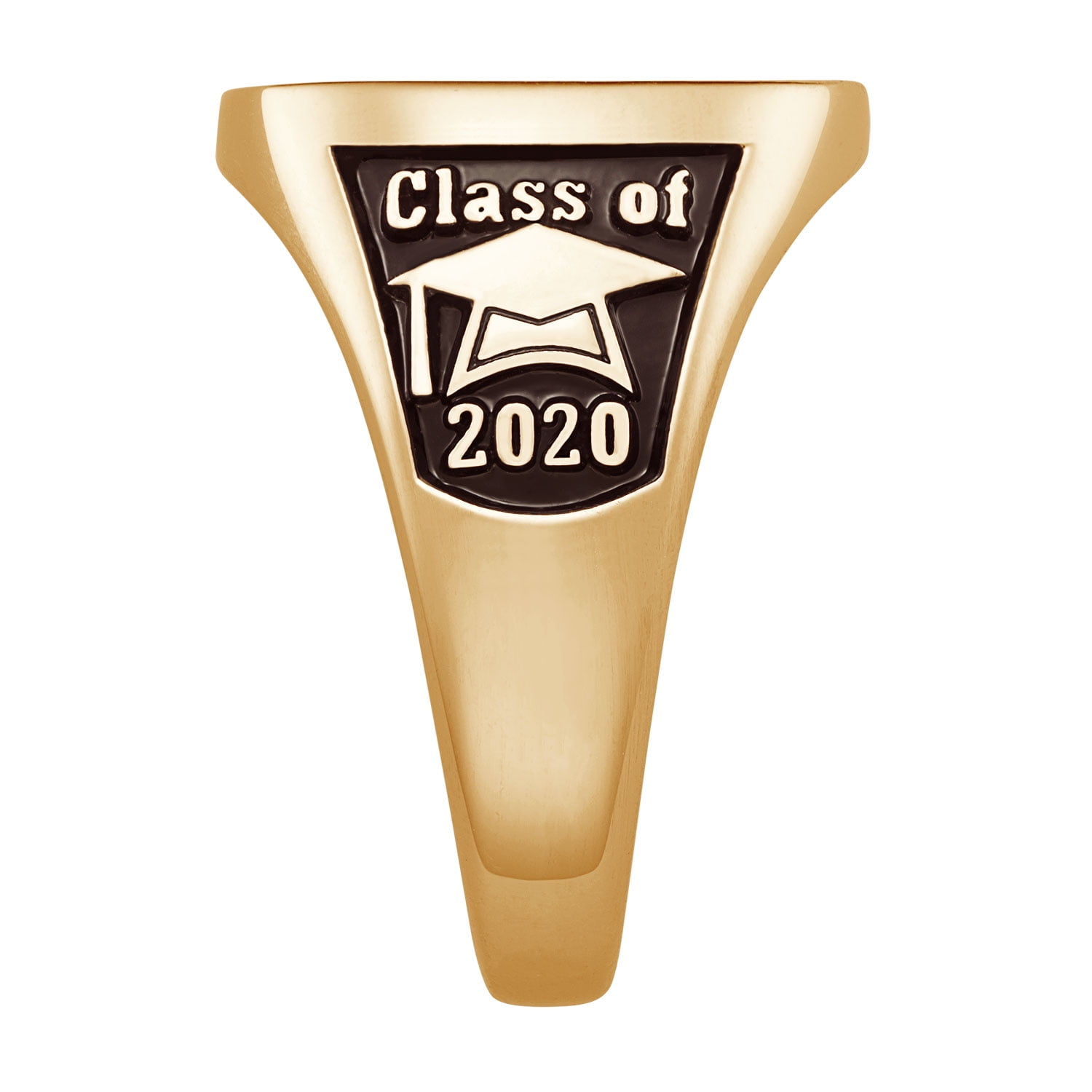 Order Now for 2025 Graduation, Freestyle Women's Yellow Celebrium Oval Signet Class Ring, Personalized, High School or College Graduation