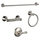 thumbnail image 1 of Conjunto de Accesorios para Baño Estilo Vintage,Juego de 4 Piezas de Herrajes de Baño, Toallero Ajustable, Acero Inoxidable, Anillo de Toalla, Barra de Toalla, Ganchos para Toallas (Wire Drawing), 1 of 7