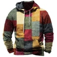 thumbnail image 2 of Sudaderas con capucha vintage para hombre, sudaderas con capucha coloridas con estampado de cuadros en 3D, jerséis de manga larga, ropa de calle para hombre, camisetas casuales unisex, 2 of 5