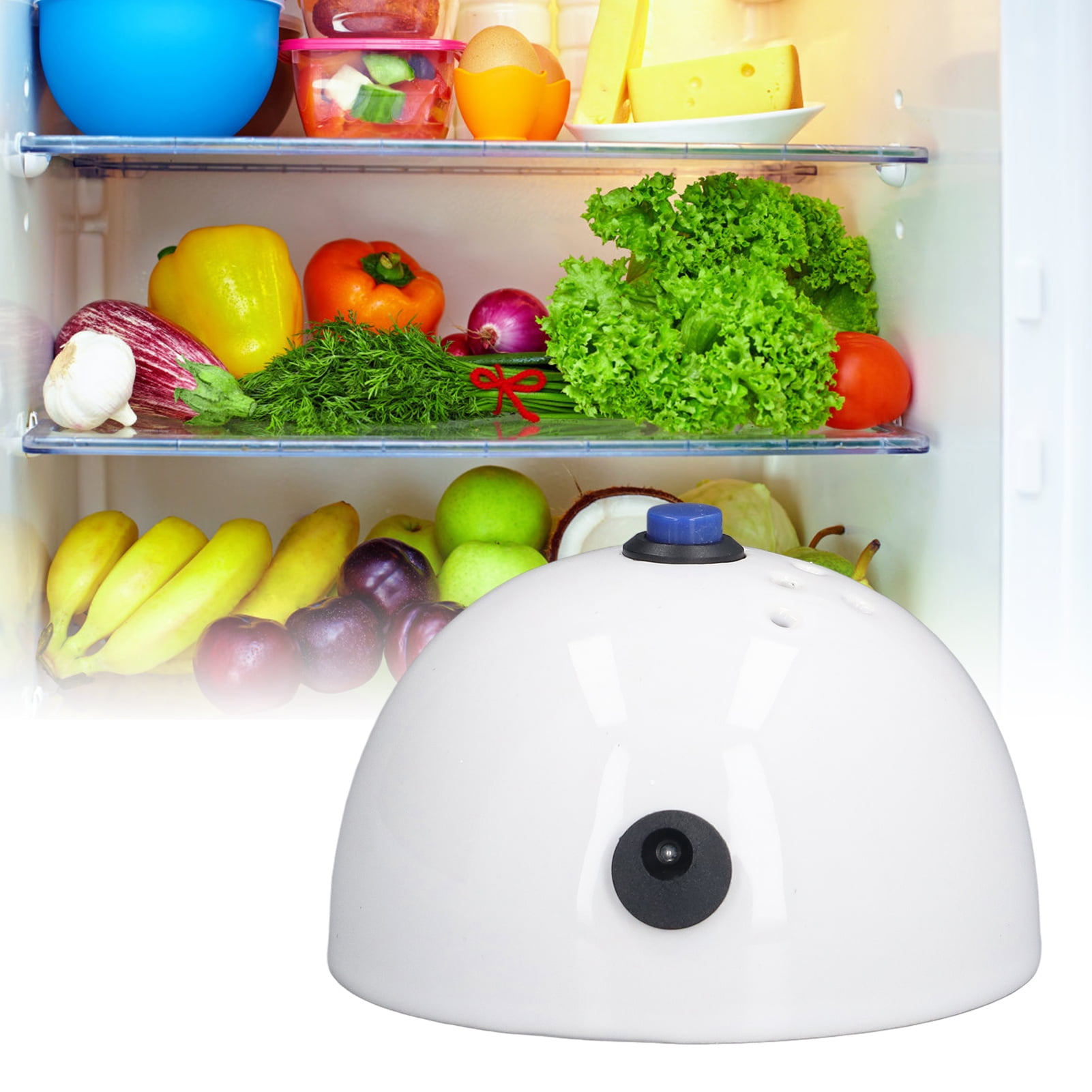 Domqga USB Refrigerator USB Electronic Smart Ceramic Refrigerator Deodorizer With USB Power Cord