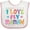 White and Pink, variant on Inktastic I Love My Mamaw Cute Granddaughter Girls Baby Bib