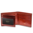 thumbnail image 4 of Billetera Tradicional Bifold Bosca de Cuero Italiano Cognac, 4 of 7