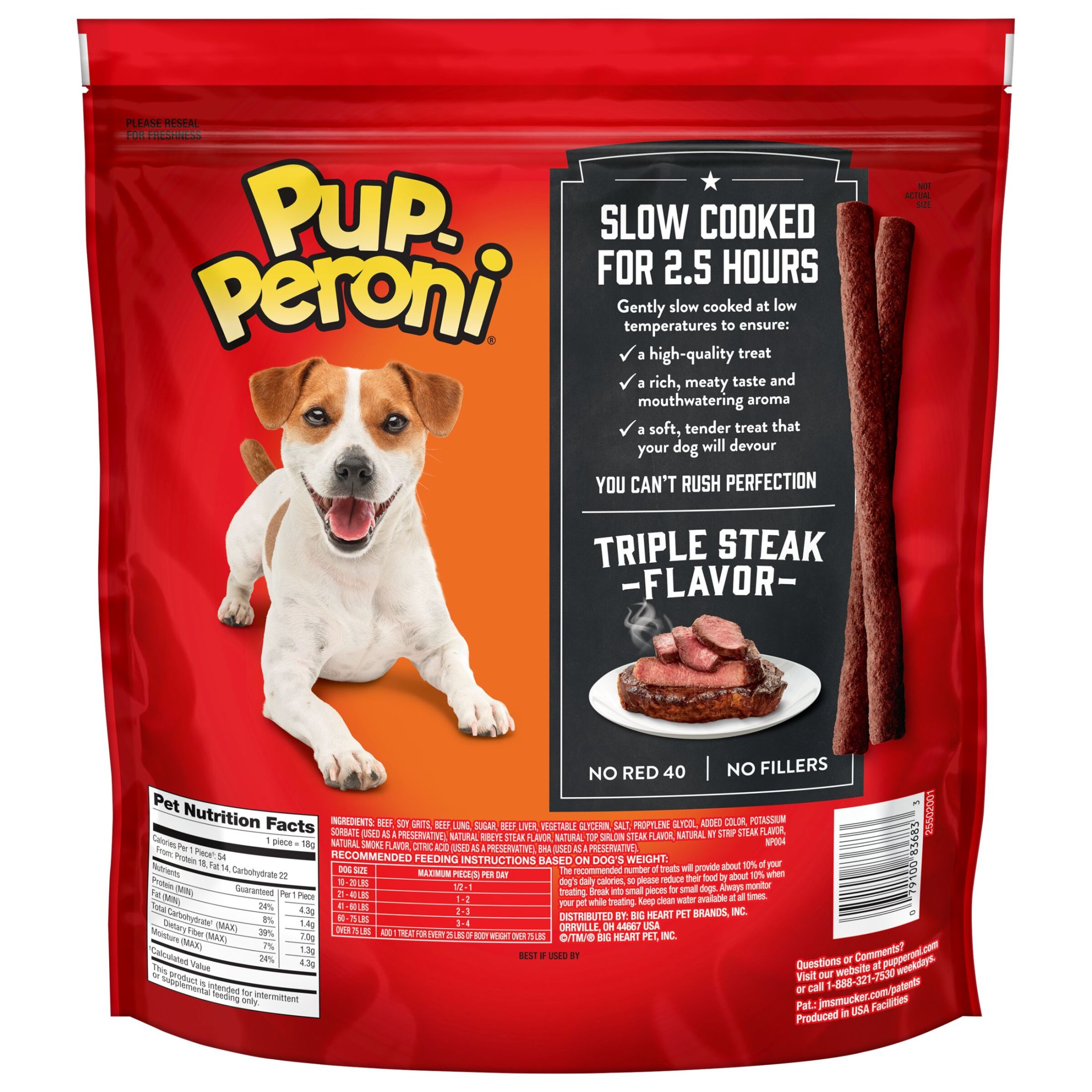 Pup-Peroni Triple Steak Flavor Dog Treats, 35 oz photo 8