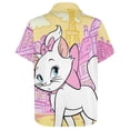 thumbnail image 4 of The Aristocats Mens Hawaiian Shirt Loose Fit Shirts - Short Sleeve And Button Down Hawaiian Shirt for Men with Pocket, 4 of 7