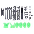 thumbnail image 2 of Drone Frame ,7in 295mm Racing Drone Frame Carbon Fiber H Structure Quadrotor FPV Drone Frame with 5mm Arm Accessory, 2 of 7