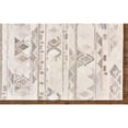 thumbnail image 5 of 8' X 10' Ivory Tan And Gray Wool Abstract Tufted Handmade Area Rug, 5 of 10