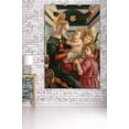 thumbnail image 3 of Madonna and Child with Angels, Masterpiece Classic, Artist: Sandro Botticelli c. 1465 (36x54 Giclee Gallery Art Print, Vivid Textured Wall Decor), 3 of 3
