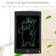 thumbnail image 3 of Tablero de Dibujo para Niños de 12 Pulgadas, Tablero de Escritura A Mano LCD, Pizarra Electrónica LCD, Tablero de Escritura Pintado A Mano (Color) e, 3 of 5