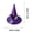 A, variant on Fllostpr Halloween 14x15" Adult Prom Dress Up Witch Hat, Black Light Comfortable Decor for Party Masquerade Stage Performance