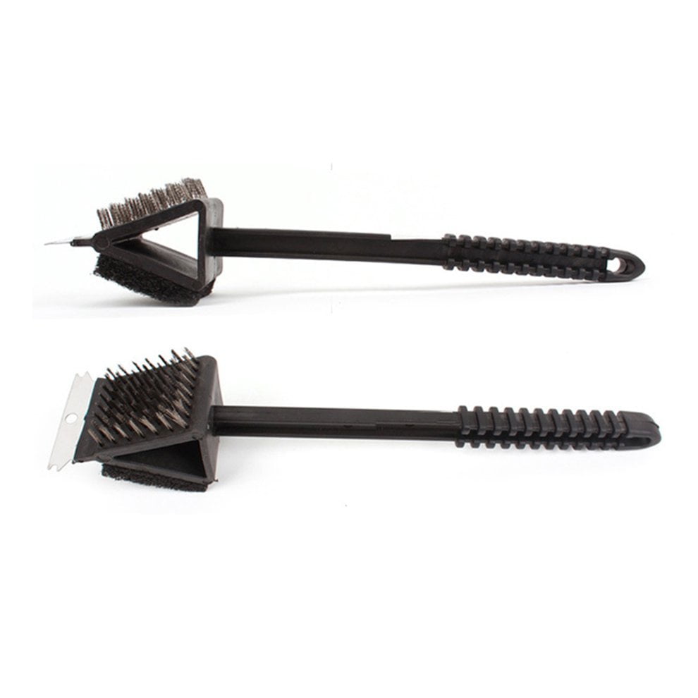 BBQ Grill Cleaning Brush Barbeque Cleaning Scrubber with 3 in 1 Brush