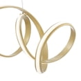 thumbnail image 2 of Seville LED Chandelier // Gold, 2 of 6