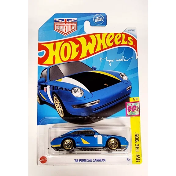 2024 Hot Wheels 174/250 '96 PORSCHE CARRERA 1/10 HW THE 90's