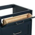 thumbnail image 6 of Ariel Monroe 60 Inch Double Sink Base Cabinet In Midnight Blue, 6 of 7