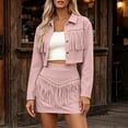 thumbnail image 5 of Sentmoon 2 Piece Outfits for Women Set, Fringe Western Style Top with Pants, Cowgirl Casual Suit for Party S-2XL, 5 of 9
