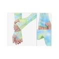 thumbnail image 3 of Women's Sun Cover Arm Stretch Cooling Tie-Dye Compression Sleeves for Female Outdoor Sport Climbing Running Biking Yellow, 3 of 6