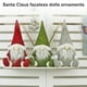 thumbnail image 3 of Muñeca sin rostro Navidad decorativa Papá Noel Adorno de tela Muñeca hecha a mano para decoración navideña, Gris seitruly HA000596-01, 3 of 6