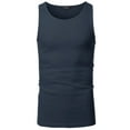 thumbnail image 3 of FashionOutfit Men's Basic Solid Sleeveless Round Neck Tank Top Various Colors, 3 of 4