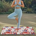 thumbnail image 3 of Garronmavis Puerto Rico Floral Car Seat Cover Towel 1 PC Front Seat Easy Installation Sweat Protection for Workouts Outdoor Activities Universal Fit for Cars SUVs Trucks Sedans Vans, 3 of 9