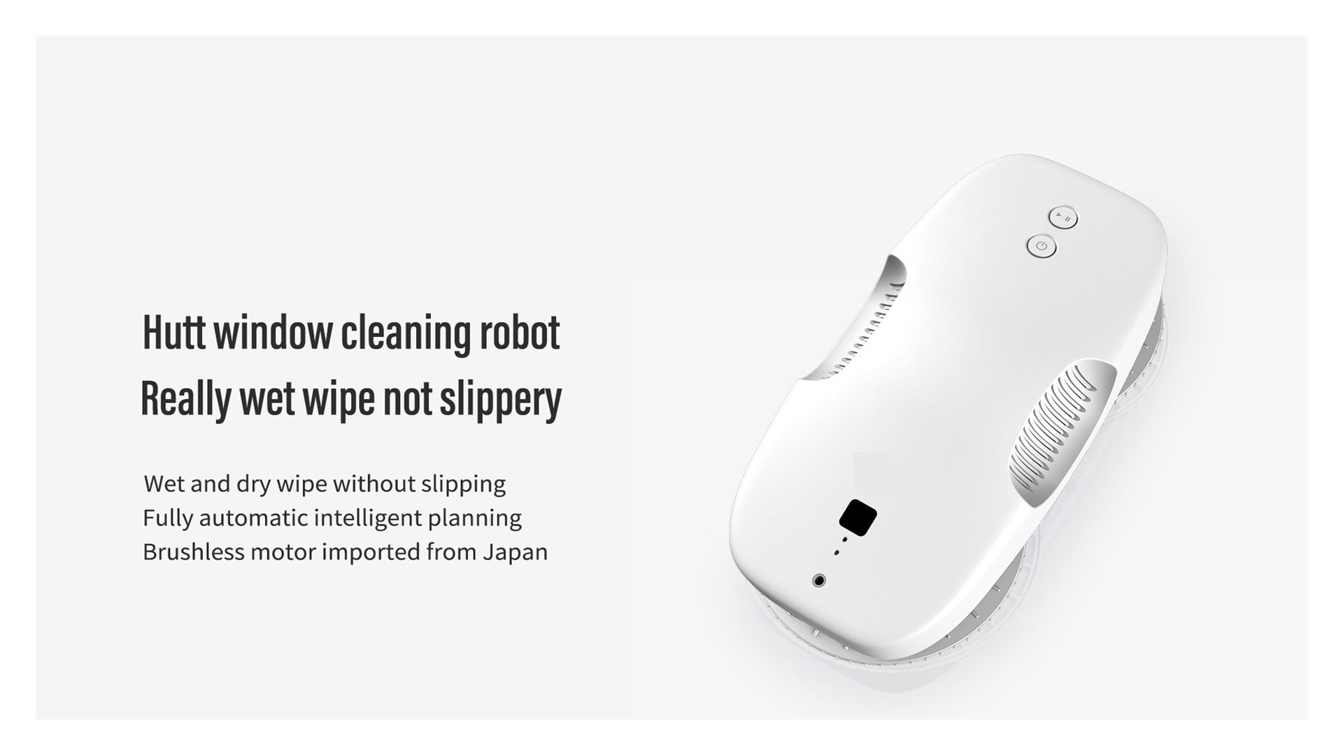 Window Cleaning Robot Robotic Washing Vacuum Cleaner Glass Wiper Washer For Smart Home Appliance With Remote Control For Windows, Tiles, Bathrooms ,Slim Compact Design